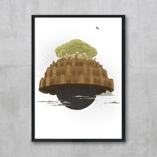 Постер «Moving Castle» придбати в інтернет-магазині Супер Пуперс