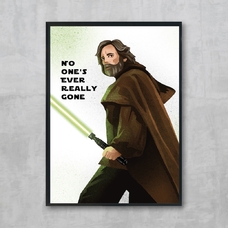 Постер «Luke», ваш текст придбати в інтернет-магазині Супер Пуперс