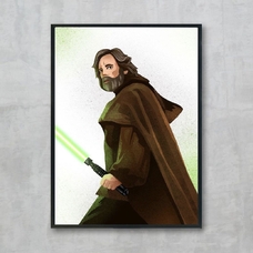Постер «Luke» без текста купить в интернет-магазине Супер Пуперс