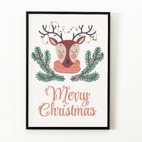 Постер «Різдвяний олень»