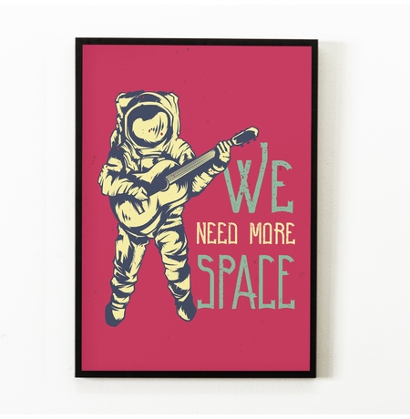 Постер «We need more space»