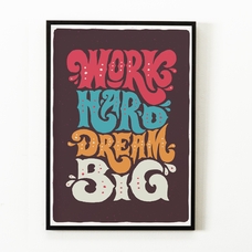 Постер «Dream big» купить в интернет-магазине Супер Пуперс