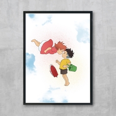 Постер «Ponyo» придбати в інтернет-магазині Супер Пуперс