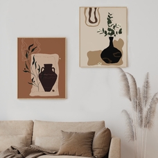 Набор из 2 постеров «Vase» купить в интернет-магазине Супер Пуперс