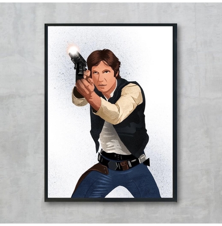 Постер «Han Solo» без тексту