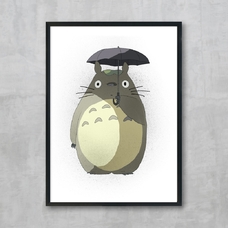 Постер «Totoro» купить в интернет-магазине Супер Пуперс