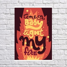 Постер «My fire»— уценка