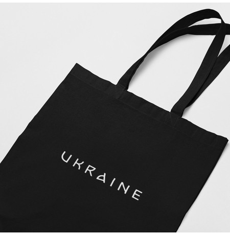 Экосумка «Ukraine», чёрная