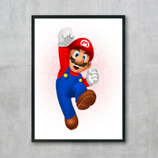 Постер «Маріо» придбати в інтернет-магазині Супер Пуперс