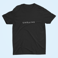 Футболка «Ukraine», чёрная