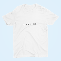 Футболка «Ukraine», біла