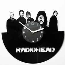 Виниловые часы «Radiohead» купить в интернет-магазине Супер Пуперс