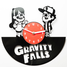 Вініловий годинник "Gravity Falls" придбати в інтернет-магазині Супер Пуперс