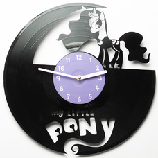 Виниловые часы «My little pony» купить в интернет-магазине Супер Пуперс