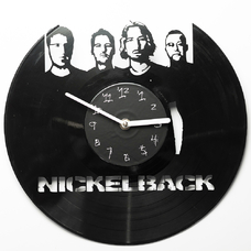 Вініловий годинник "Nickelback" придбати в інтернет-магазині Супер Пуперс