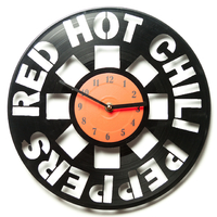 Виниловые часы «Red Hot Chili Peppers»