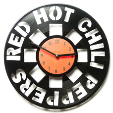Виниловые часы «Red Hot Chili Peppers» купить в интернет-магазине Супер Пуперс