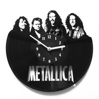 Вініловий годинник "Metallica"