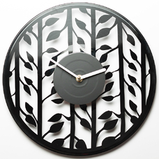 Вініловий годинник "Leaves" придбати в інтернет-магазині Супер Пуперс