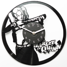 Виниловые часы «Harley Quinn» купить в интернет-магазине Супер Пуперс