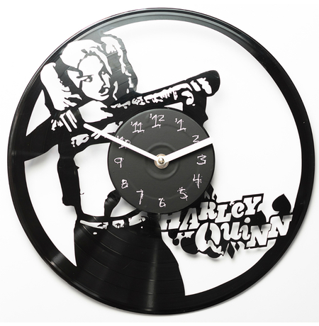 Виниловые часы «Harley Quinn»