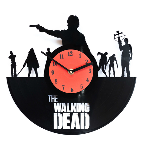 Вініловий годинник "The Walking Dead"