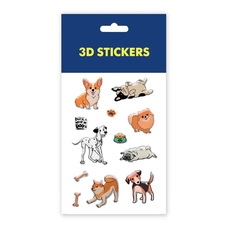 3D-стикеры «Собаки» купить в интернет-магазине Супер Пуперс