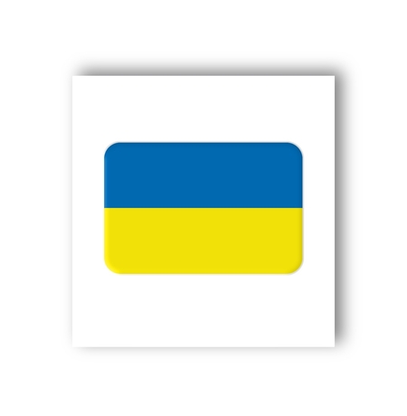 3D-стикер «Прапор України»