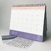 Настільний календар "Desk Planner", бузковий