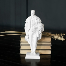 Белая гипсовая статуэтка Тараса Шевченко купить в интернет-магазине Супер Пуперс