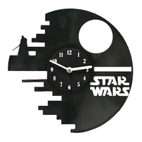 Вініловий годинник «Star Wars: Death Star» - уцінка