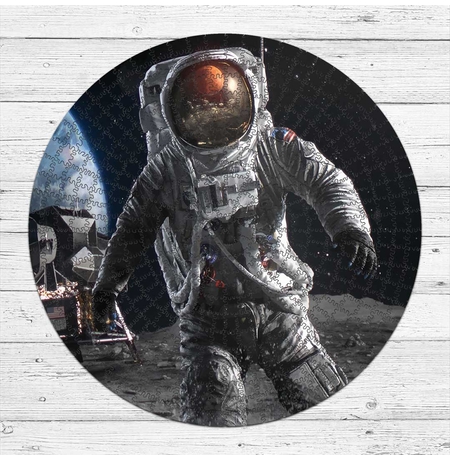 Деревянный пазл «Космонавт»