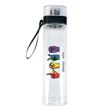 Пляшка для води «Love always wins» придбати в інтернет-магазині Супер Пуперс