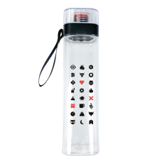 Пляшка для води «Love, Death and Robots», black придбати в інтернет-магазині Супер Пуперс