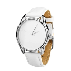 Наручные часы «Минимализм», белый [+чёрный ремешок] купить в интернет-магазине Супер Пуперс
