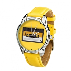 Наручний годинник «Касета» (+срібний ремінець) придбати в інтернет-магазині Супер Пуперс