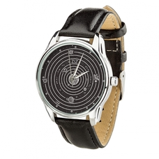 Наручний годинник "Планети" (+коричневий ремінець) придбати в інтернет-магазині Супер Пуперс