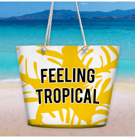 Пляжная сумка «Feeling tropical»