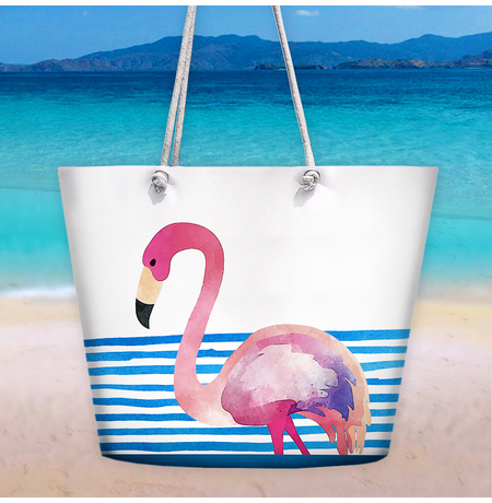 Пляжна сумка «Фламінго»