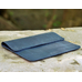 Кожаный чехол-конверт для iPad синий