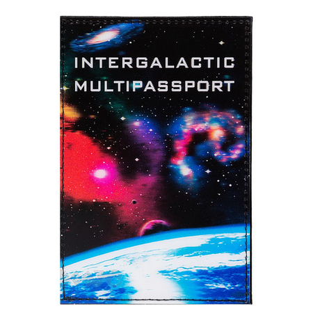 Обложка на паспорт «Intergalactic multipassport»