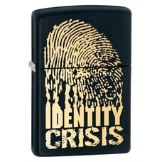 Зажигалка Zippo Identity Crisis купить в интернет-магазине Супер Пуперс