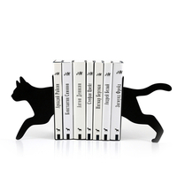 Упоры/держатели для книг «Крадущаяся кошка»