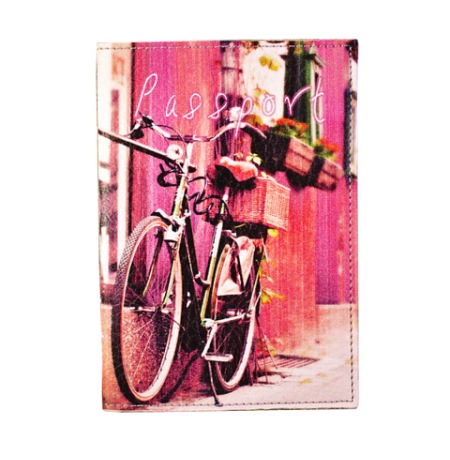 Обложка на паспорт «На педалях»