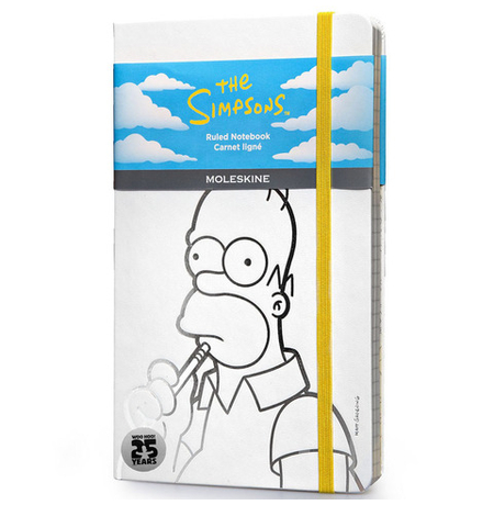 Moleskine Simpsons (белый)