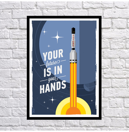 Постер "Майбутнє в твоїх руках"