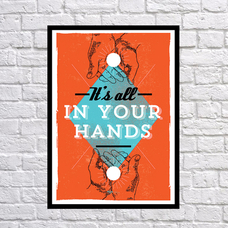 Постер "Все в твоїх руках" придбати в інтернет-магазині Супер Пуперс