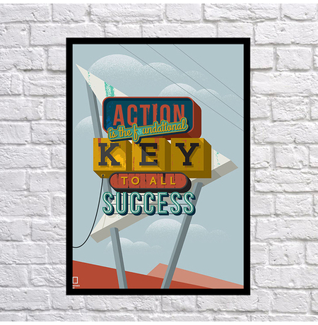 Постер "Ключ до успіху"