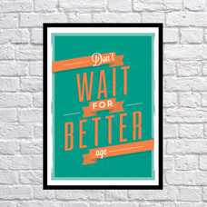 Постер «Не жди» купить в интернет-магазине Супер Пуперс