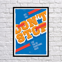 Постер «Не останавливайся»
